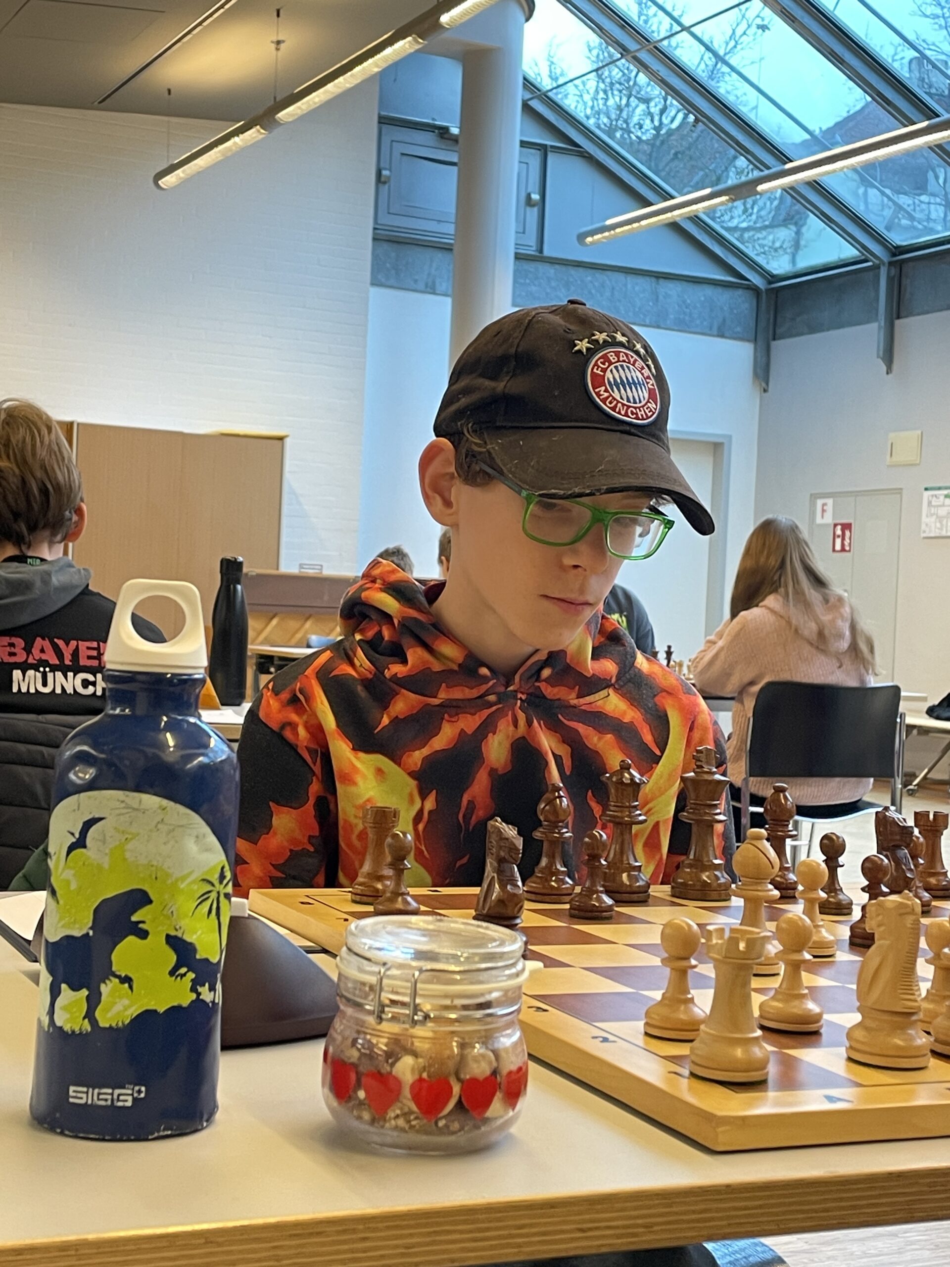 Toni Reichelt ganz konzentriert